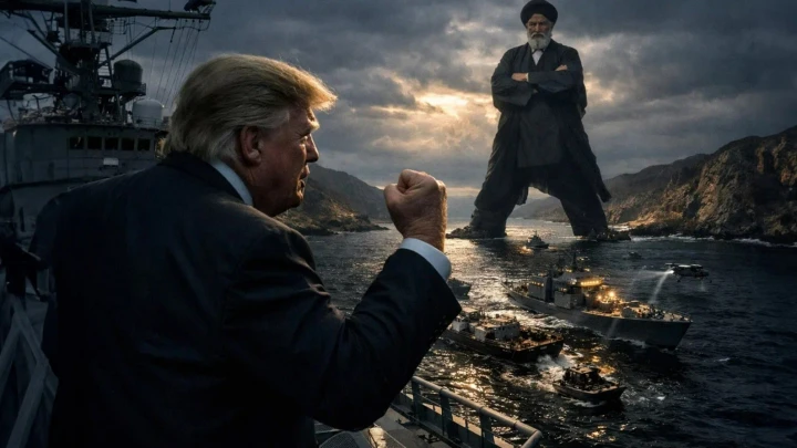 Танкер горит, Трамп рисует иранский остров нейросетью: Что опять в Ормузе