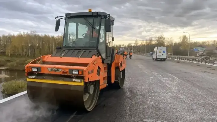 В Вельском округе завершается дорожная кампания