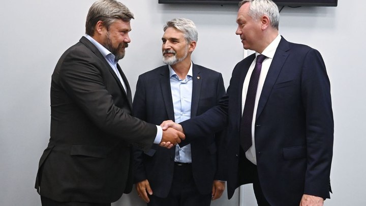 Основатель телеканала Царьград Константин Малофеев встретился с губернатором Андреем Травниковым