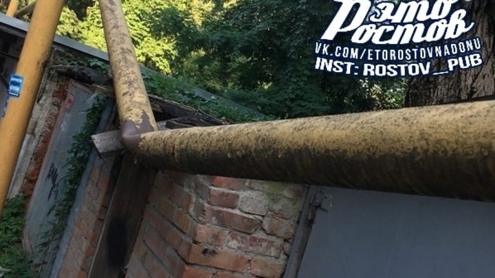 Коммунальщики Ростова халатно отнеслись к аварии на газопроводе