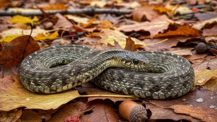 Подмосковные гадюки и ужи не могут уснуть из-за аномально теплой осени
