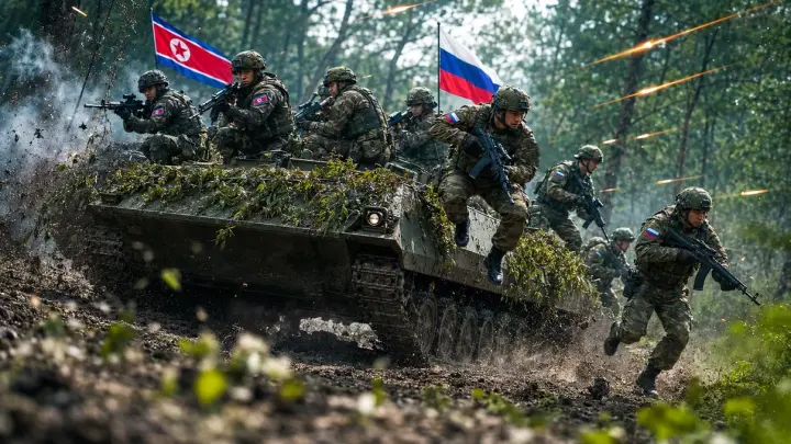 Военная хроника: КНДР готова выступить по полной против Украины вместе с Россией