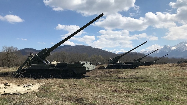 Русские артиллеристы уничтожили наблюдательный пункт ВСУ на Правобережье