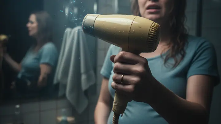 В Красногорске беременная женщина чуть не лишилась ребёнка из-за поломки фена