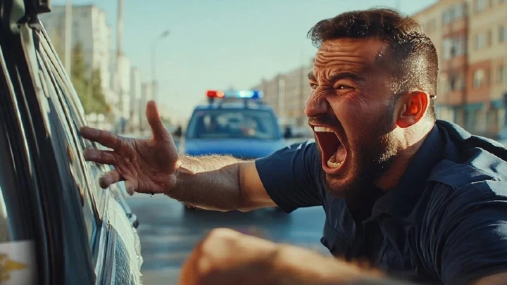 Вслед за полицией - чиновники. Под Пензой мигрант едва не убил главу района. Страшные кадры: Он бы меня добил