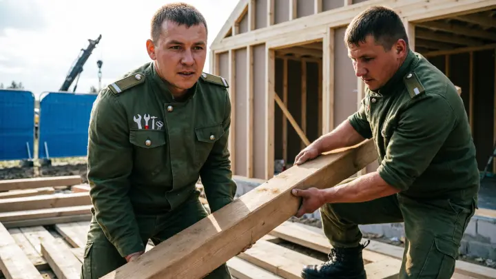 Полковник МЧС получил срок за то, что построил коттедж руками солдат