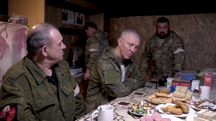 Сальдо посетил позиции бойцов в Херсонской области