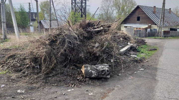 Незаконную свалку ликвидировали власти Новокузнецка на Форштадте