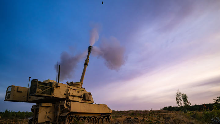 ВС России поразили установку Paladin на Запорожье