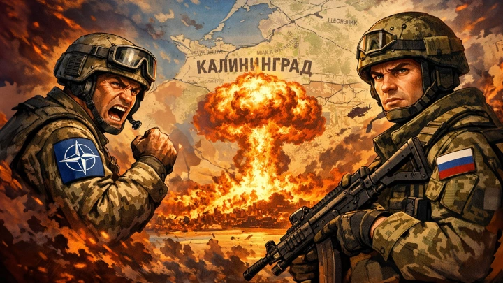 НАТО сделал русским намёк у границы Калининградской области: «Ведите себя спокойно» НАТО сделал русским намёк у границы Калининградской области: «Ведите себя спокойно»