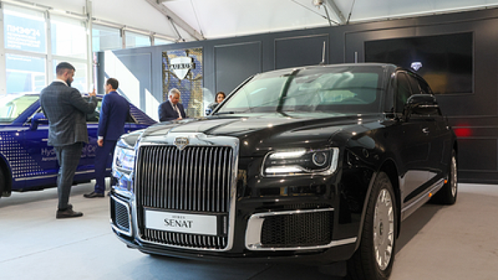 В Москве задержали фейкового водителя Владимира Путина на Aurus Senat