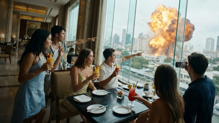 Дубай пережил новую атаку: Чёрный дым накрыл город. От ближневосточной Швейцарии не осталось и следа