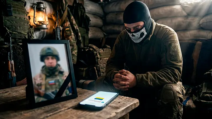 Сегодня смерть была особенно жестока: Погибший Велес вышел на связь. Украинец выбрал не тот день для дебатов с командиром