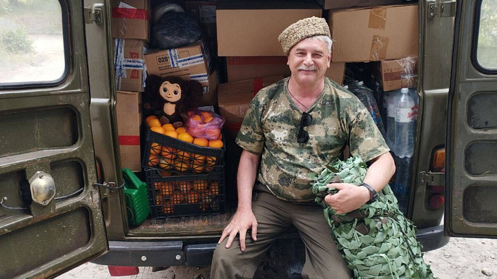 Машины, лекарства, сухпайки: Более 100 тонн гуманитарной помощи казаки Кубани отправили бойцам СВО