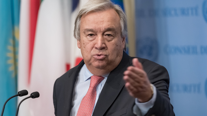 Вопрос о Путине вывел из себя Гуттериша: Мадам, чего вы хотите?