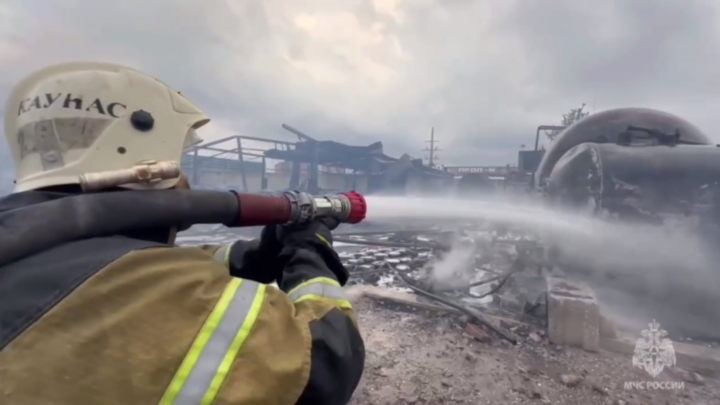 В Грозном арестовали владельца взорвавшейся АЗС