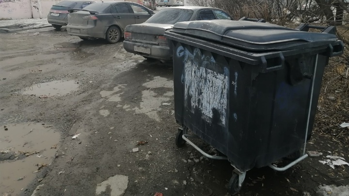В Магнитогорске мусоровозы отказались забирать отходы с ветками и стволами деревьев