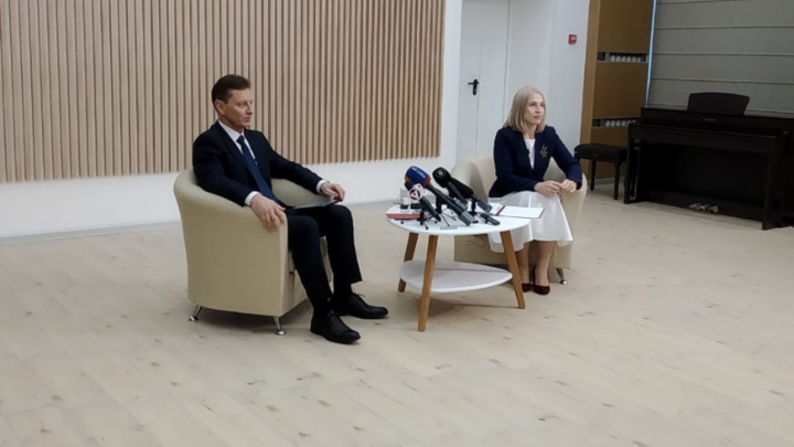 Во Владимире началась пресс-конференция губернатора Владимира Сипягина