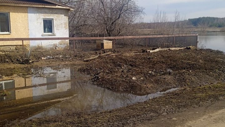 Вода ушла с придомовых территорий в четырёх районах Нижегородской области