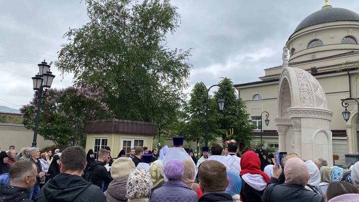 В Екатеринбурге открыли памятник царским офицерам и матросам, расстрелянным большевиками