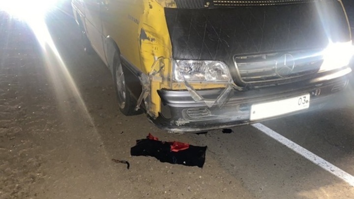 В Бурятии на федеральной трассе насмерть сбили пожилого мужчину