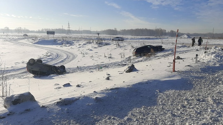 Смертельная авария под Челябинском: пострадали оба водителя