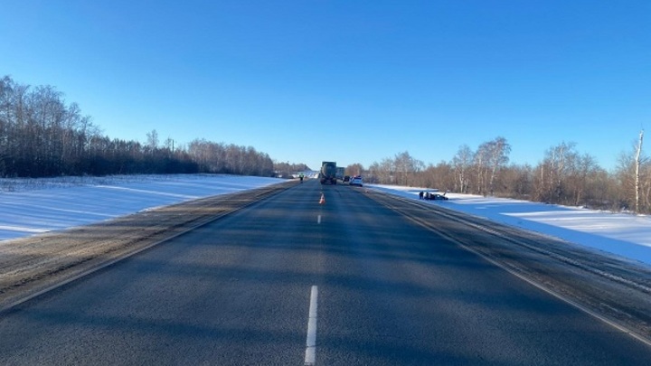 На М-5 в Самарской области легковушка вылетела в кювет. Пятеро пострадали