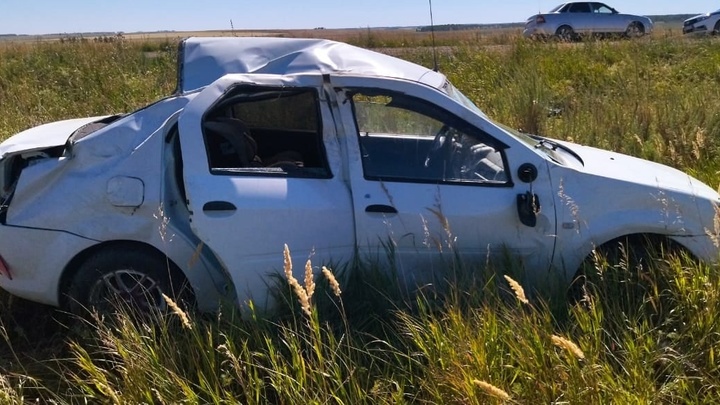 В Челябинской области в ДТП с опрокидыванием погибла 42-летняя женщина