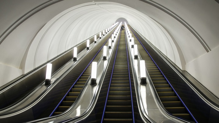 В метро Киева произошёл массовый сбой