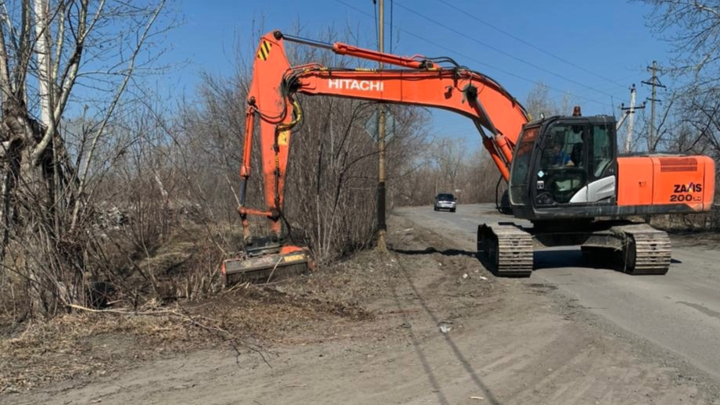 В Кургане начался ремонт объездной дороги