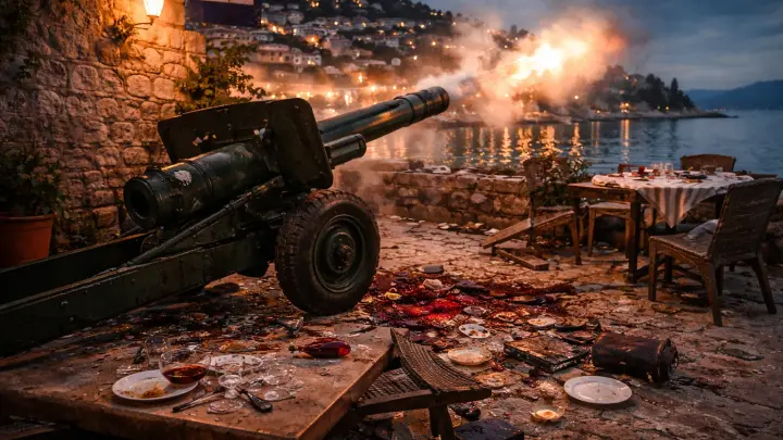 В Хорватии мужчина погиб при перезарядке пушки для праздничного выстрела