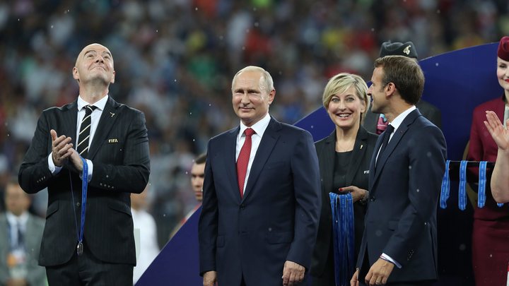 Мы показали миру футбол: Путин оценил выступление сборной России на ЧМ-2018