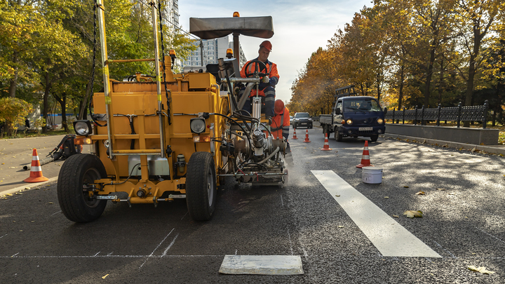 В Краснодаре спустя полгода открыли проезд на ремонтируемом участке ул. Черкасской