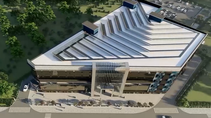 В Краснодаре продолжается строительство IT-парка площадью 20 тыс. кв. метров