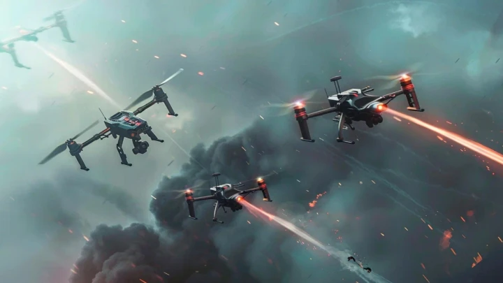 Атакована Кубань: Налёт дронов привёл к возгоранию резервуара с нефтепродуктами