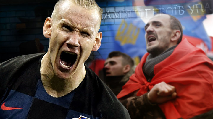Бразильский футболист выкрикнул лозунг укронацистов в поддержку Хорватии - видео