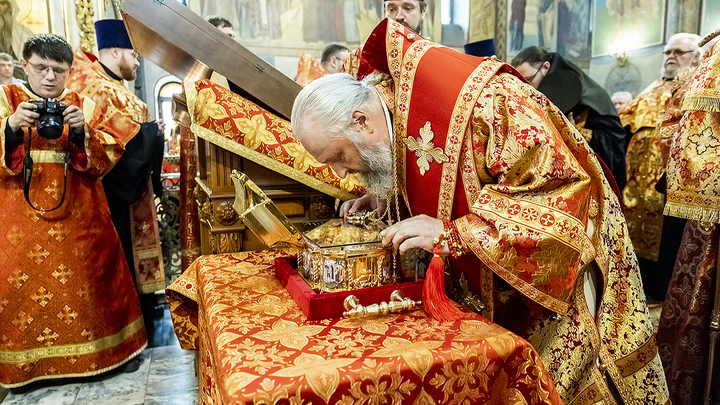 Всероссийский молебен о Победе: Сибирь встречает Георгия Победоносца