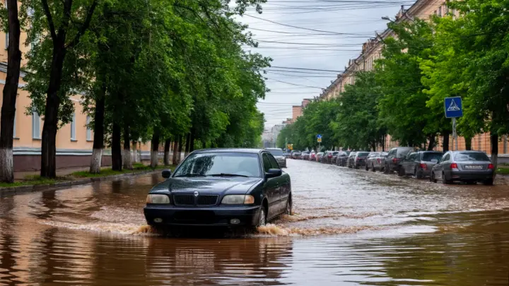Вода вместо улиц: природный апокалипсис на Урале