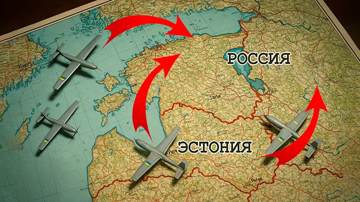 Эстония открыла второй фронт? Враг использует воздушное пространство НАТО для ударов по России