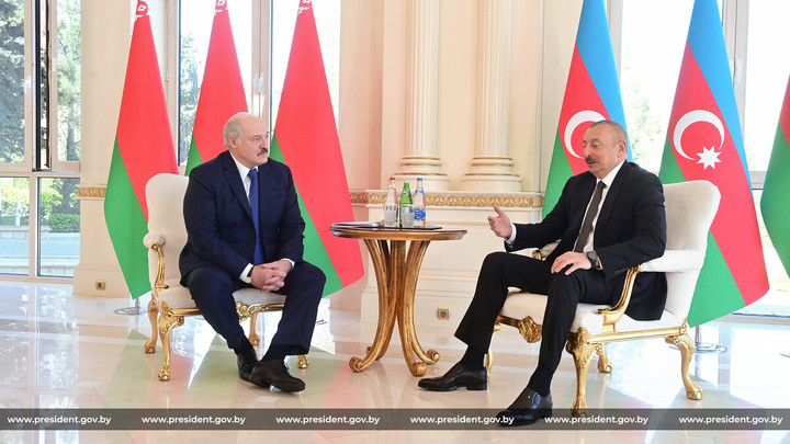 Лукашенко позвонил президенту Азербайджана Ильхаму Алиеву в день рождения