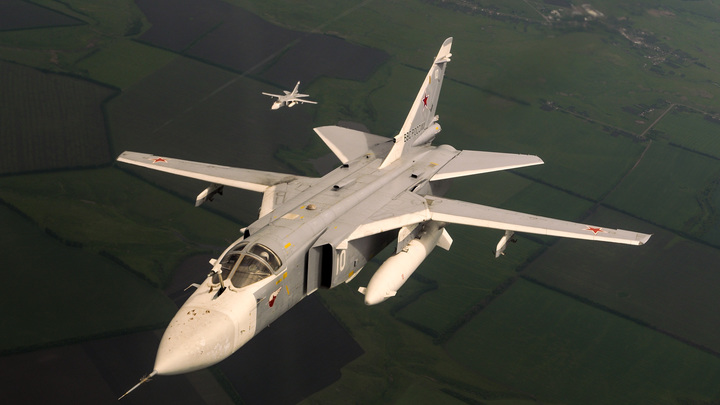 Глава ЧВК Вагнер Пригожин показал журналистам обломки сбитого СУ-24