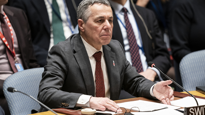 Глава МИД Швейцарии рассказал о секретных мирных планах по Украине