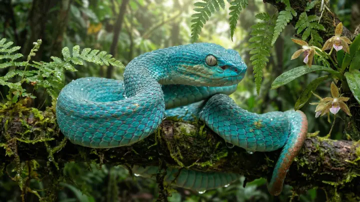 Сбежавшая из террариума ядовитая змея напала на москвичку