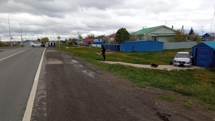 Пенсионер на Ситроене: нестандартная авария произошла в Самарской области