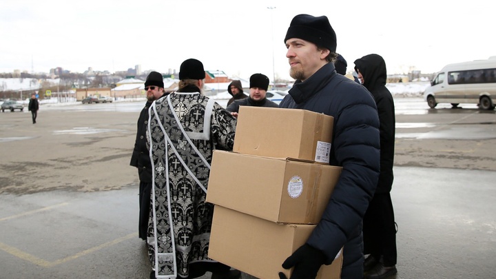 Нижегородская епархия отправила 20 тонн гуманитарной помощи на Донбасс