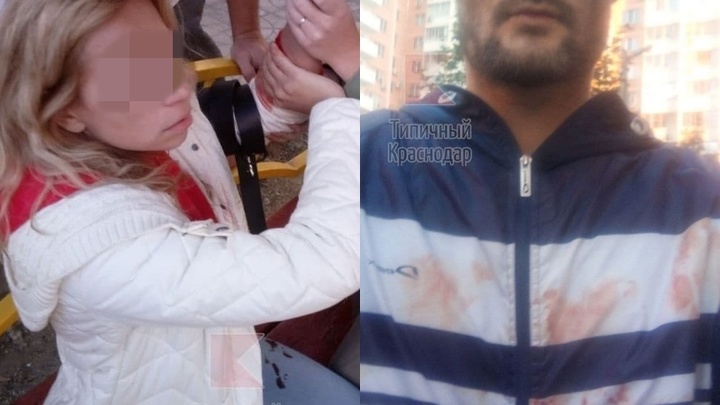 В Краснодаре на детской площадке произошла поножовщина, трое пострадали