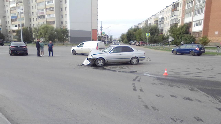 Женщина пострадала в ДТП с двумя иномарками в Кургане