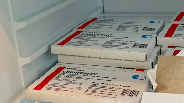 Прививки от гриппа получили более 1,4 млн жителей Новосибирской области