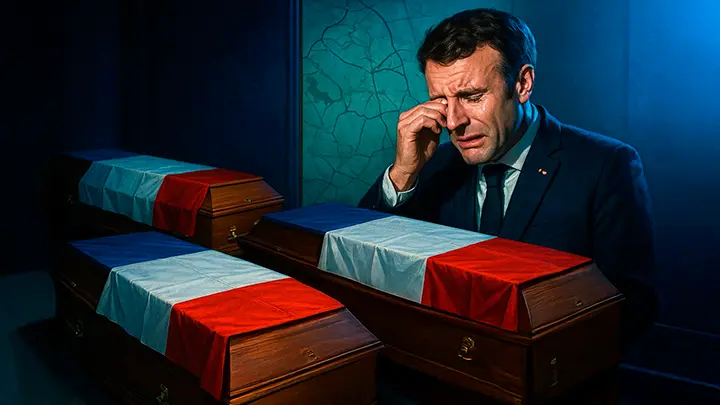 Французы этого Макрону не простят. Дан приказ: Не щадить никого. В Париж идут вереницы гробов