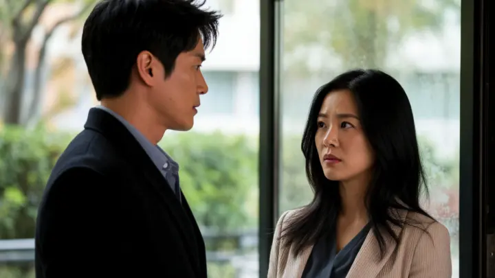 Брюнет разбил дверь головой своей подруги в Казани